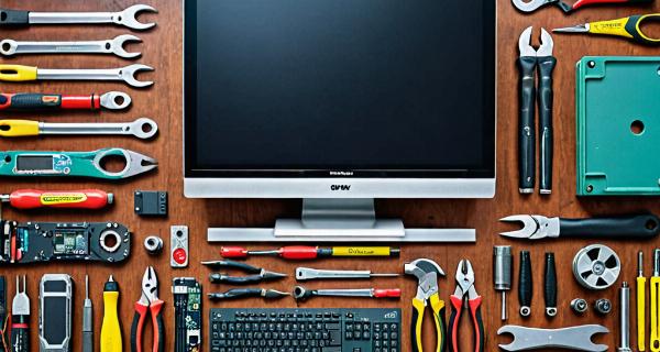 Professional TV repair tools and equipment